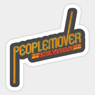 PeopleMover Enthusiast 70's Sticker